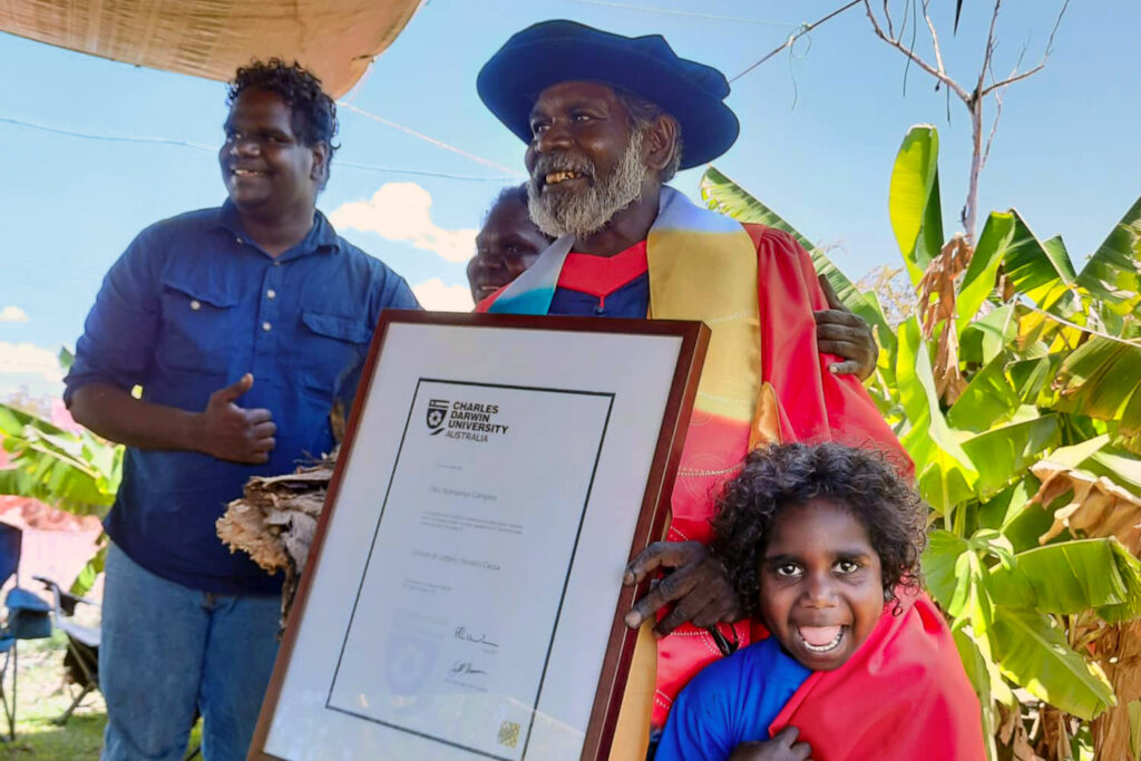 CDU Honours Dr Otto Bulmaniya Campion