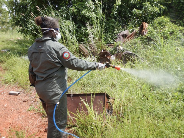 In April, thirteen rangers completed ChemCert and Treat Weeds units with Charles Darwin University.